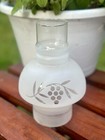 Vintage Mcm Hooded Chimney Replacement Grapes On Vine 3    Inch Fitter 1950-60s