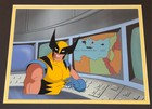 Wolverine Production Animation Cel Key Master Setup On Key Master Background Obg