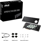 Asus Hyper M 2 X16 Gen5 Pcie 5 0 Nvme Expansion Card Supports 4x M 2 Ssd 2242-22
