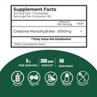 Creatine Monohydrate Powder Muscle Gain  micronized  5g Per Serv 300g Unflavored