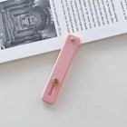 Phone Grip 2 Pieces Black Universal Sticky Finger Strap Holder For Smartphone 