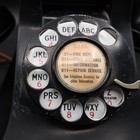 Vintage Western Electric Bell System Rotary Phone 302 Black Bakelite F1 - Read