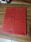 Bundle Lot 4 Genuine Sony Playstation 3 Ps3 Oem Red Replacement Disc Game Case