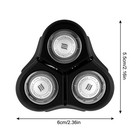 2pcs Rq11 Replacement Shaver Heads For Philips Norelco Rq11 1150x 1160x 1180x