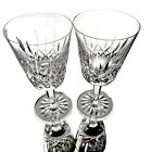Waterford Lismore Cut Lead Crystal Claret Wine Glasses-signed Pair