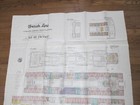 Ile-de-france 1929 French Line Cruise Ship Blueprint Floor Plan Map Deck Cabins