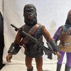 Mego Planet Of The Apes Vintage Figures Brown Purple Outfits With Accessories