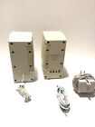 Vintage Beige Altec Lansing Computer Speakers - Acs90 - Tested Working  a 