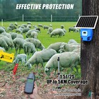 Solar Powered Fence Charger 5w Electric Fence Energizer For Livestock Horse Goat