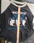 The Police - Ghost In The Americas Tour Vintage T-shirt   Raglan Concert Tee