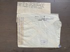 Old Collectible Cover With Letter From Egypt To Palestine 1940