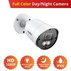 Sannce 1080p Hd Full Color Security Warm Light Camera For Security Cctv System