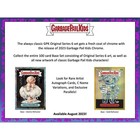 Topps Garbage Pail Kids Chrome Value Box Blue Trash Can 6 Packs Rectangular