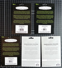 Darice Embossing Folders Anchors  Hearts  Script Background  Stars Or Sunrays