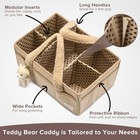 Diaper Caddy Organizer For Changing Table  Storage Basket For Wipes  Gift For   