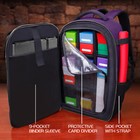 Enhance Mtg Backpack Collector s Edition  Tcg Card Organization  dragon Purple 