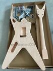Diy Electric Guitar Kit Dimebag Ml Style Mahogany Body Rosewood Fretboard