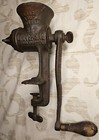 Antique Universal Food   Meat Grinder Chopper No 2 Hand Crank