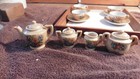 Vintage Japan Lusterware Childs Ceramic 12 Piece Miniature Tea Set For 4