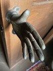 Cast Iron Hand Unique Barn Pocket Door Knob Pull Handle Hook Towel Coat Hanger