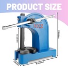 Manual Arbor Press 2 Ton Manual Arbor Press For Stamping Bending Stretching Blue