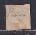 Denmark Scott 2 Used 1851 4rs Emblems Imperf 51 Odense 3-ring Cancel