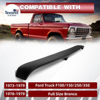 Black Dash Cover Dashpad Cover Compatible With 1973-1979 Ford F100 F150 F250 F35