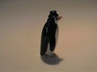 Vintage 1960 s Miniature Hagen Renaker Papa Penguin With Top Hat