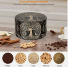 4 Pcs Herb Tobacco Grinder Spice Herbal Metal Smoke Crusher Handle Hand Muller 