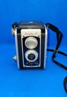 Vintage Kodak Duaflex Iii 3 Film Camera In Field Case Kodet Lens Untested As Is