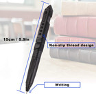 2 Pack Military Tactical Pen Set With 6 Black Ballpoint Refills For Writing