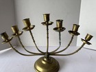 Vintage Brass Menorah