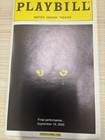 Cats Final Performance Playbill September 10 2000 Winter Garden Theatre