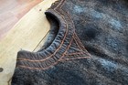 Vikings Tv Series Screen Worn Wool   Leather Medieval Viking Tunic  Size Xxl