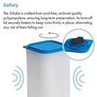 - Square Coin Tubes For 20 Coins - Perfect For Morgan  Peace  1 Oz Rounds - I   