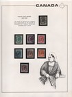 Canada 1888-1908 Queen Victoria   King Edward Issues Collection Of 38 Stamps