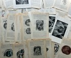 Vtg Anatomy Textbook Plates Illustration Single Pages Lot Of 50 Mixed Pages