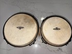 Cp Lp Latin Percussion Bongos Natural Wood Black Hoops
