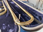 Conn Vintage Trombone   Case Sold As Is Ruff Playable 1970s Model 16-h  gd571455