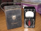 Vintage Triplett Ohms Voltage Tester Multimeter Model 666-r With Carry Case