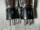 Rca 71a 171a Vacuum Amplifier Tubes Date Matched Pair Tv-7 Tested 99   102  Rare
