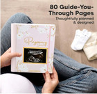 Pregnancy Journal -pink   White Blossom  By Keababies Brand Ne