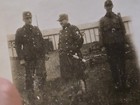Rad Soldiers W Dagger Hewer Knife Ww2 Wwii German Military Photo
