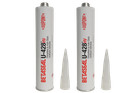  2  10 5 Oz Tubes Auto Glass Urethane Adhesive    Glue  U428 hv Primerless