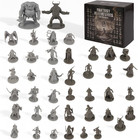 50 Unique Miniatures Fantasy Tabletop Rpg Figures For Dungeons