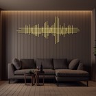 Modern Luxury Style Metal Wall Sculpture  Abstract Metal Wall Art  Bedroom Decor