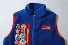 Cool Shirtz Unisex Adult s Chest Patch Camp Cool Gillet Vest Ej3 Blue Small Nwt
