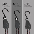 2pcs Kayak Tie Downs Straps  1 4  X 12ft Adjustable Tie Down Straps Canoe Bow An