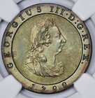 1798 Isle Of Mann 1 2p Half Penny Ngc Ms 62 Bn Copper