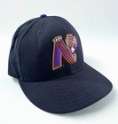 Newark Bears Team Issued New Era 59fifty Fitted Hat 7 1 2 Rare Black Cap
